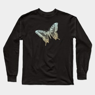 Yellow butterfly Long Sleeve T-Shirt